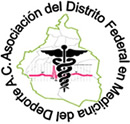 Logo Asociación del Distrito Federal en Medicina del Deporte